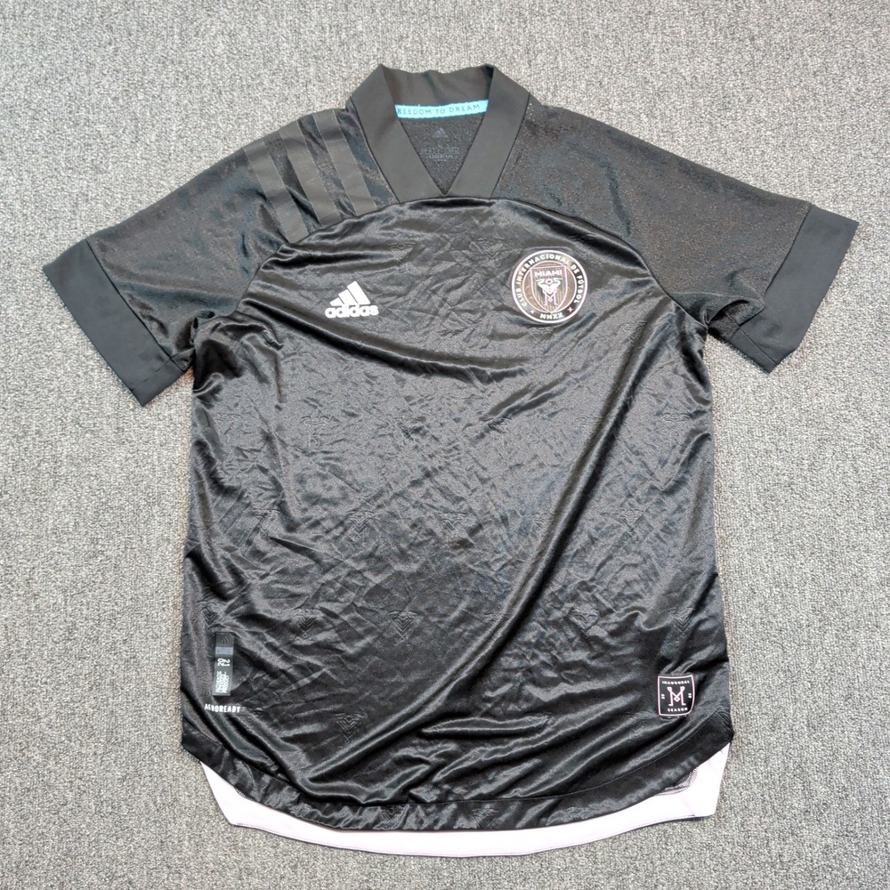 Adidas Inter Miami CF 2020 Inaugural Season Jersey Large Black Soccer Blokecore